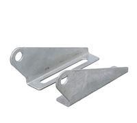 Seachoice Support de Rouleau de quille, remorque de Bateau galvanisée, Taille Unique, Naturel, 2 pièces