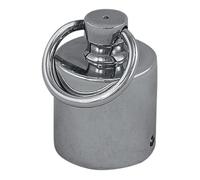 SEACLUB Embout avec Anneau pour Corde Ø 30mm, Laiton chromé