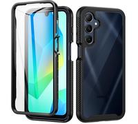seacosmo Coque Samsung A16 5G/4G, Coque Samsung A17/A26 avec Protection D'écran, 360° Integrale Antichoc Housse Anti-Rayures Protection Double Face Case Etui pour Samsung Galaxy A17/A16/A26 4G/5G-Noir
