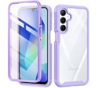 seacosmo Coque Samsung A16 5G/4G, Coque Samsung A17/A26 avec Protection D'écran, 360° Integrale Antichoc Housse Anti-Rayures Protection Double Face Case Etui pour Samsung Galaxy A17/A16/A26 - Violet