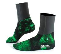 SEAC Seal Skin Chaussettes Thermiques pour apnée et pêche sous-Marine en néoprène Camouflage de 3 mm Unisexe - Adulte