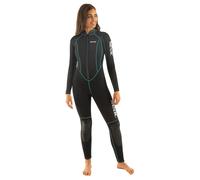 Seac Combinaison monopièce Carezza Lady – néoprène doublé 2 mm – Femme XS Noir/Bleu clair