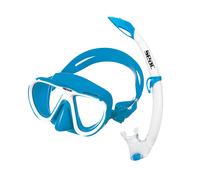 Seac Kit de snorkeling Bis Bella – Blanc, Bleu