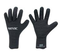 Seac Gants Ultraflex 3,5 mm - Néoprène ultra-élastiques, antidérapants - Noir XS