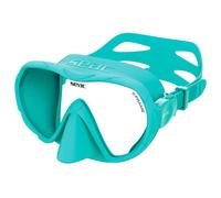 SEAC X-Frame Masque de plongée sans cerclage en Silicone Mono-hublot en Verre trempé | Vision Nette, Volume réduit et stabilité | pour plongée sous-Marine et Snorkeling - Fabriqué en Italie