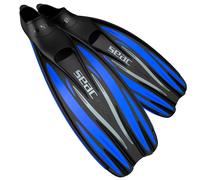 Seac Palmes de plongée F 100 Pro – Ultra légères chaussantes pour plongée et snorkeling – Bleu 40/41