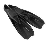 Seac Palmes de snorkeling Speed à chausson fermé Femme, Homme et Enfant Noir