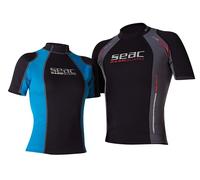 Seacsub Titanium Rashguard Femme Manches Longues Bleu,Noir L Bleu,Noir L