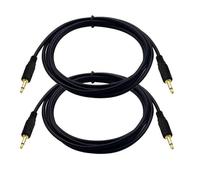 Seadream Lot de 2 câbles mono de 3,5 mm de 1,8 m - Câble de déclenchement 12 V - Rallonge de récepteur infrarouge infrarouge - Mini connecteur audio mono TS de 3,5 mm - Connecteur jack mâle vers mâle