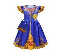 Seaehey Costume de princesse Mira bleu pour déguisement de détective royal pour cosplay, Halloween, carnaval, dessin animé