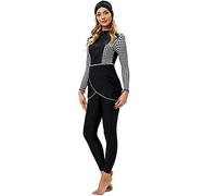 seafanny Maillot de Bain 3 pièces pour Femme Musulmane, Couverture complète, Hijab Burkini Modeste