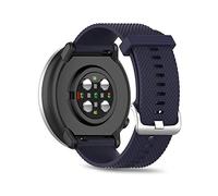 SeaFicco Bracelet de Montres Compatible avec Polar Pacer/Ignite 2 / Ignite/Unite, Bracelets Universel en Silicone de 20mm Bande de Remplacement Poignet Sangle en Sports (S, Marine)