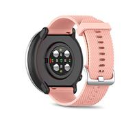 SeaFicco Bracelet de Montres Compatible avec Polar Pacer/Ignite 2 / Ignite/Unite, Bracelets Universel en Silicone de 20mm Bande de Remplacement Poignet Sangle en Sports (L, Rose)