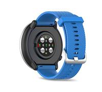 SeaFicco Bracelet de Montres Compatible avec Polar Pacer/Ignite 2 / Ignite/Unite, Bracelets Universel en Silicone de 20mm Bande de Remplacement Poignet Sangle en Sports (S, Bleu)