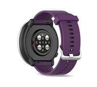 SeaFicco Bracelet de Montres Compatible avec Polar Pacer/Ignite 2 / Ignite/Unite, Bracelets Universel en Silicone de 20mm Bande de Remplacement Poignet Sangle en Sports (L, Violet)