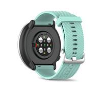 SeaFicco Bracelet de Montres Compatible avec Polar Pacer/Ignite 2 / Ignite/Unite, Bracelets Universel en Silicone de 20mm Bande de Remplacement Poignet Sangle en Sports (L, Sarcelle)