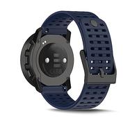SeaFicco Bracelet de Montres Compatible avec Suunto Vertical, 22MM Bracelets en Silicone Bande de Sports Compatible pour Suunto Vertical 2/9 Peak Pro /9 Peak /5 Peak/Race 2 /Race S/Race (Bleu Marine)