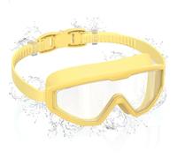 Seaflar Lunette de Piscine Enfant 3-14 Ans Anti-Buée & UV, Vision Large