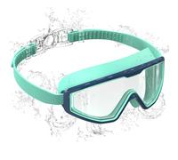 Seaflar Lunette de Piscine Enfant 3-14 Ans Anti-Buée & UV, Vision Large