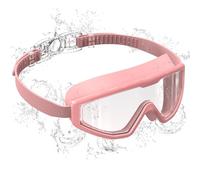 Seaflar Lunette de Piscine Enfant Anti-Buée & UV, Vision Large - Réglage Rapide 1 Touche, Joint Silicone Confortable, lunettes de natation Mixte 3-12 Ans-T-PK