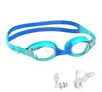 Seaflar Lunette Piscine Enfant de 6 à 14 ans, Anti-Buée Avec Vision Claire | Protection UV, Joint en Silicone Étanche, Uinsex Petite Monture Lunette Piscine enfants Adaptées Aux