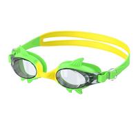 Seaflar Lunette Piscine Enfant, Lunette de Natation Design Requin 180° HD Grand Angle, Anti-Buée & Protection UV, Unisexe 3-12 Ans, GreenY