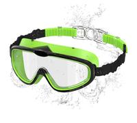 Seaflar Lunette Piscine Enfant, Lunettes Anti-Buée Avec Vision Claire, Protection UV, Réglage Rapide, Joint en Silicone, Adaptées Aux Garçons et Filles de 6 à 14 ans