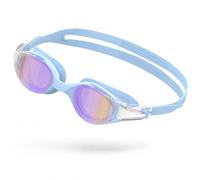 Seaflar Lunettes de Natation, Claire Vision Lunettes de Piscine Anti-buée, Protection UV, Joints en Silicone, Ajustements Rapides, Unisexes Pour Adultes, DD-Blue