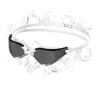 Seaflar Lunettes de Natation Polarisees Anti-Buée UV400 Protection, Sangle en Silicone Réglable - Professionnel Adultes & Adolescents, Sport Aquatique Entraînement Hommes Femmes-D-WHSV