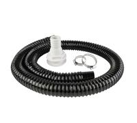 SEAFLO Kit d'installation de pompe de cale avec tuyau de pompe de cale de 2,5 cm de diamètre, kit de plomberie | Tuyau flexible en PVC de qualité supérieure de 1,4 m | Comprend 2 colliers de serrage