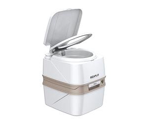 Seaflo LIGHTEU 18L 4.75Gallon Multifonctionnel Injection Portable Toilette RV Camping Caravane Extérieure