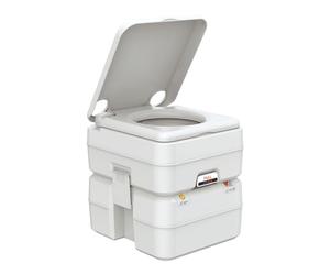 Seaflo LIGHTEU 20L 5.2Gallon Multifonctionnel Injection Portable Toilette RV Camping Caravane Extérieure