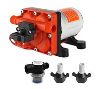 Seaflo Pompe à membrane série 42 avec dérivation pour vélo réduit 12 V/24 V 3,0 GPM 55 PSI (12 V)