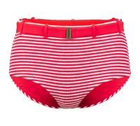 Seafolly - Clubhouse Belted Hollywood Hipster - Bas de maillot - 38 - flame