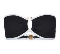 Seafolly - Women's Beach Bound Ring Front Bandeau - Haut de maillot - 44 - black