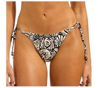 Seafolly - Women's C Shells Tie Side Rio Pant - Bas de maillot - 38 - black