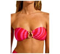 Seafolly - Women's Coastline Ring Front Bandeau - Haut de maillot - 42 - flame