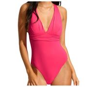 Seafolly - Women's Collective Cross Back One Piece - Maillot de bain - 42 - raspberry