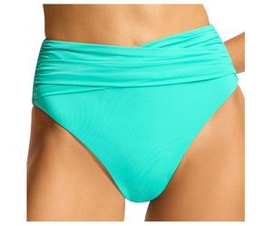 Seafolly - Women's Collective High Waist Wrap Front Pant - Bas de maillot - 32 - aquaticblu