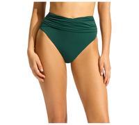 Seafolly - Women's Collective High Waist Wrap Front Pant - Bas de maillot - 44 - evergreen