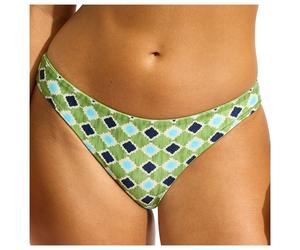 Seafolly - Women's Kasbah Reversible Hipster - Bas de maillot - 34 - sage