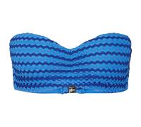 Seafolly - Women's Mesh Effect Bustier Bandeau - Haut de maillot - 42 - sapphire