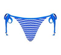 Seafolly - Women's Mesh Effect Tie Side Rio Pant - Bas de maillot - 32 - azure