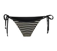 Seafolly - Women's Mesh Effect Tie Side Rio Pant - Bas de maillot - 34 - black