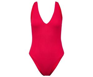 Seafolly - Women's Sea Dive Deep V Neck One Piece - Maillot de bain - 40 - chilli red