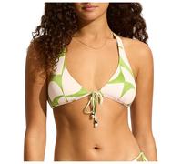 Seafolly - Women's Sunray Long Line Halter Bra - Haut de maillot - 32 - sage