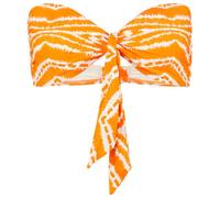 Seafolly - Women's Zanzibar Twist Tie Front Bandeau - Haut de maillot - 36 - mandarin