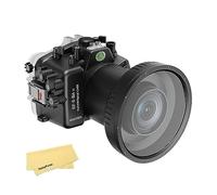 Seafrogs [40M/130Pieds] Boîtier De Caméra Sous-Marine Pour Canon Eos R6 II, Étui De Plongée De Plongée Imperméable Pour Canon Eos R6 Mark Ii + Rf 24-105 Mm F4, Rf 24-105 Mm F4