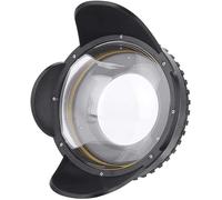 Seafrogs Portlins en forme de dôme, écran objectif grand angle de 67 mm pour boîtier d'appareil photo sous-marine, port dôme étanche 60 m, pour la plongée sous-marine, la plongée avec tuba, la