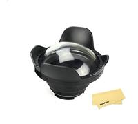 Seafrogs Wa005-E Acrylique Optique [40M/130Pieds] 6 "Pouces À Angle Grand Angle Port Fisheye Beau Angle avec Couverture D'Ombrage pour Le Boîtier Étanche De La Plongée (Ø 80 Mm L 67 Mm)